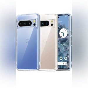 Oterkin for Pixel 8 Pro Case Clear, 20X Anti-Yellowing] Google Pixel 8 Pro Case